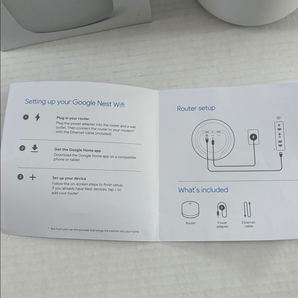 Google Nest Wifi Router Snow - Picture 2 of 8
